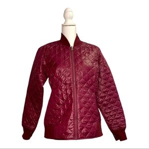 Columbia quilted bomber jacket